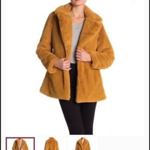Faux fur coat